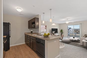 Open concept kitchens